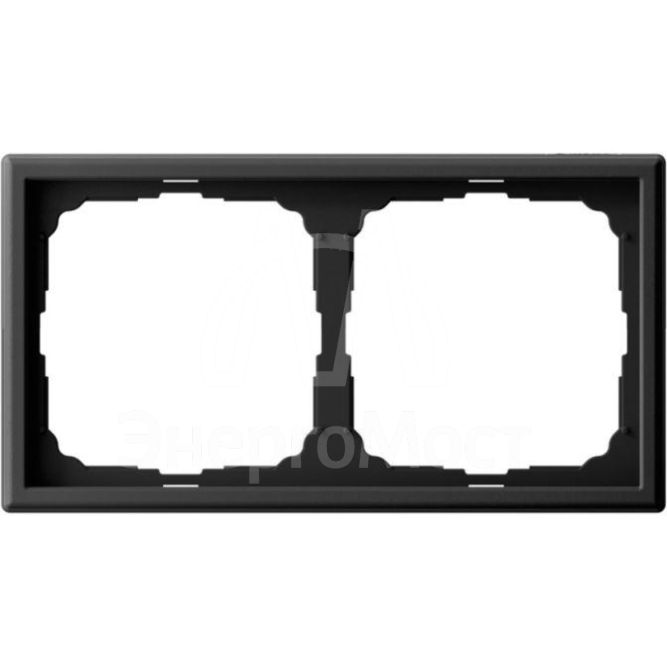 Рамка 2-м ArtGallery универс. карбон SE GAL001002