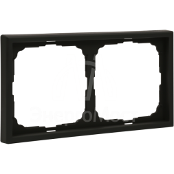 Рамка 2-м ArtGallery универс. карбон SE GAL001002