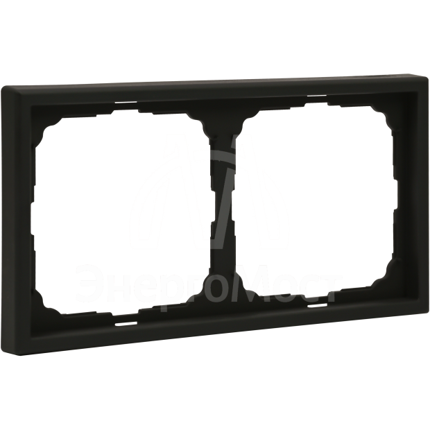 Рамка 2-м ArtGallery универс. карбон SE GAL001002