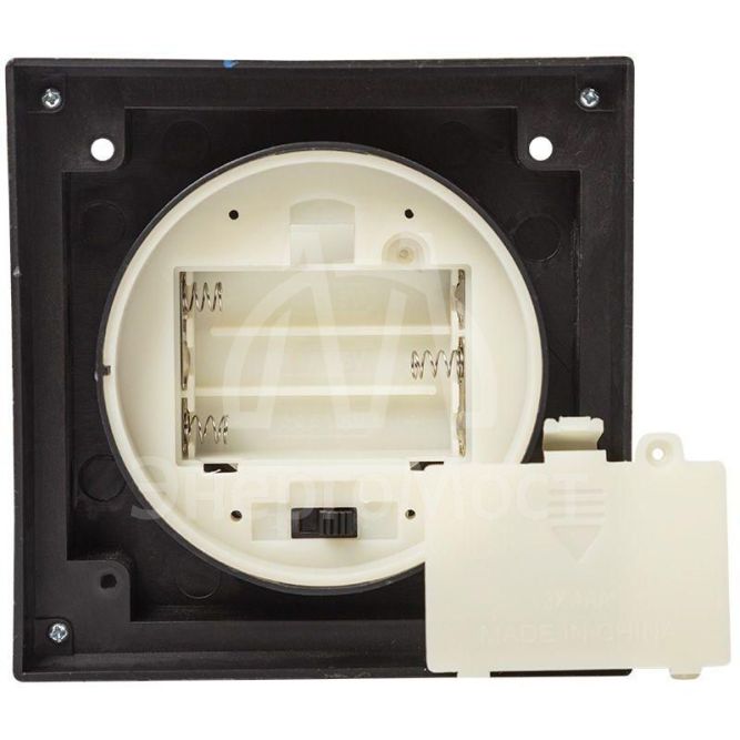 Фонарь декоративный со свечкой черн. корпус 10.5х10.5х24см тепл. бел. Neon-Night 513-051