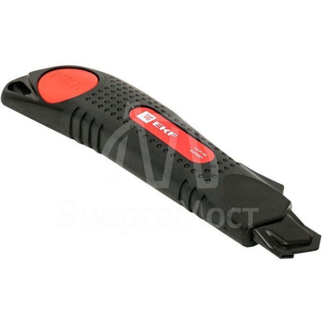 Нож строительно-монтажный 18мм НСМ-50 (18мм)(SK4) Heavy Duty (до 25кг) Expert EKF ncm-50-exp