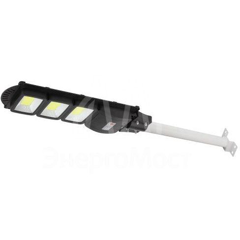 Светильник 60Вт 5000К IP65 1100лм консольный на солнечной батарее COB с кронштейном с датчиком движения ПДУ Эра Б0046796