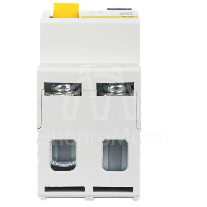 Выключатель дифференциального тока (УЗО) 2п 16А 10мА тип AC ВД1-63 IEK MDV10-2-016-010