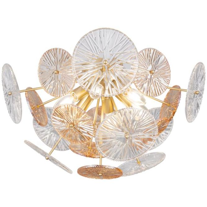 Светильник Brillia 60Вт E14х6 IP20 потолочн. Freya FR5274CL-06G