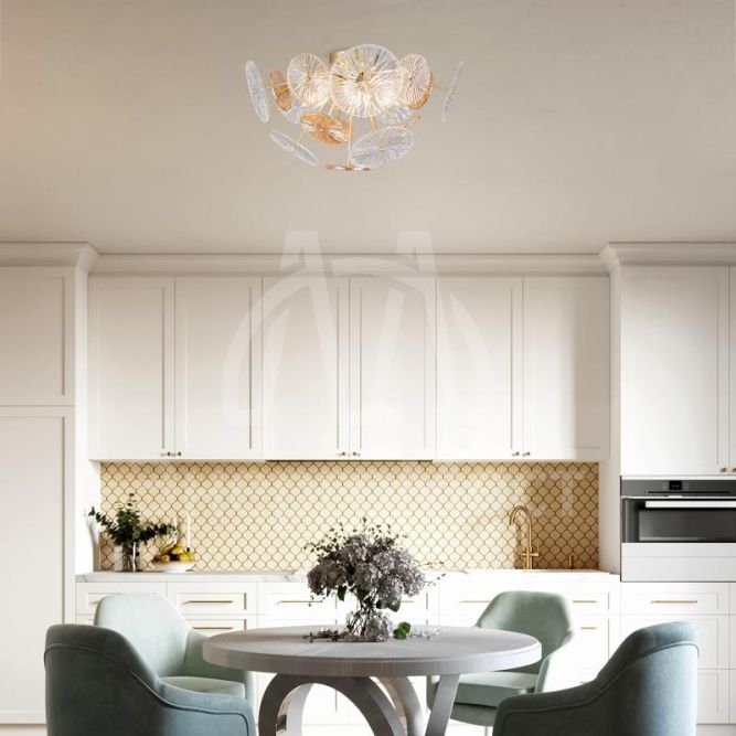 Светильник Brillia 60Вт E14х6 IP20 потолочн. Freya FR5274CL-06G