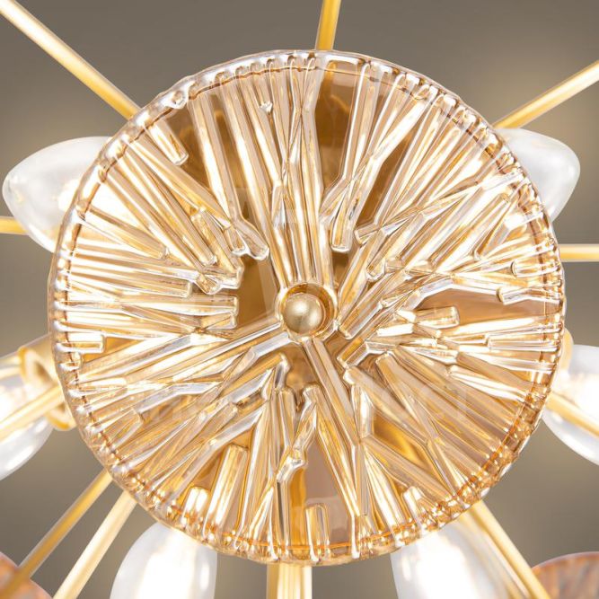 Светильник Brillia 60Вт E14х6 IP20 потолочн. Freya FR5274CL-06G