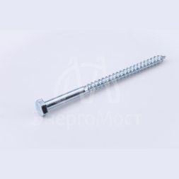 Шуруп сантехнический 8.0х100 цинк. DIN571 (уп.20шт) коробка СТРОЙМЕТИЗ UTORM2170704
