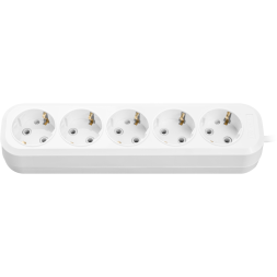 Удлинитель 5х3м с заземл. 16А IP20 90 801 OPE-S-05-300-E-3x1 бел. ОНЛАЙТ 90801