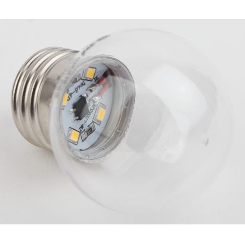 Лампа светодиодная ERAWL45-E27 P45 1Вт шар прозр. E27 4SMD для белт-лайт ЭРА Б0049572