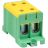 Клемма силовая вводная двойная КСВ 16-95кв.мм желт./зел. EKF plc-kvs2-16-95-y-green