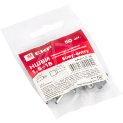 Наконечник штыревой втулочный НШвИ 1.5-18 (уп.50шт) EKF nhvi-1.5-18