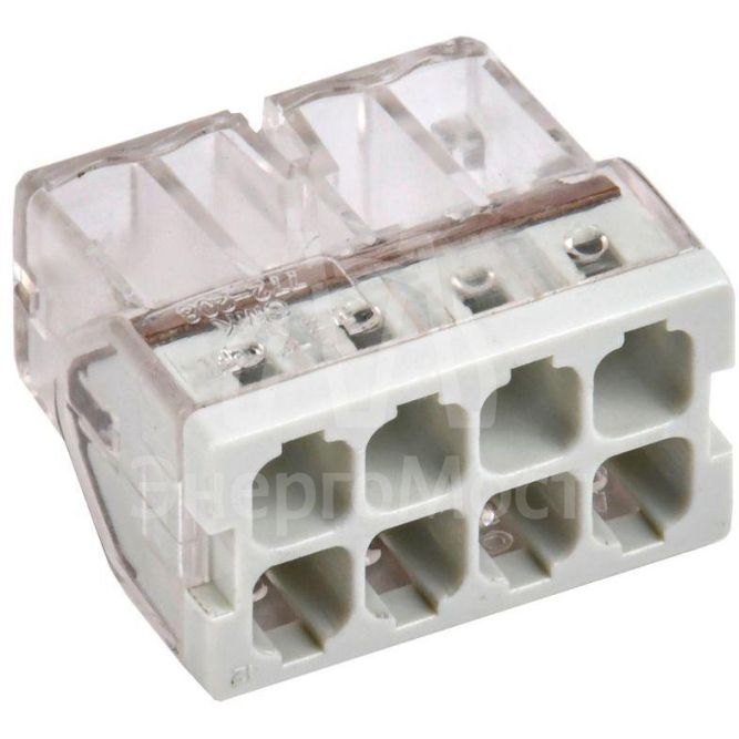 Клемма строительно-монтажная СМК 772-208 (уп.4шт) IEK UKZ30-208-004