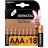 Элемент питания алкалиновый LR03-18BL BASIC (блист.18шт) Duracell Б0014449