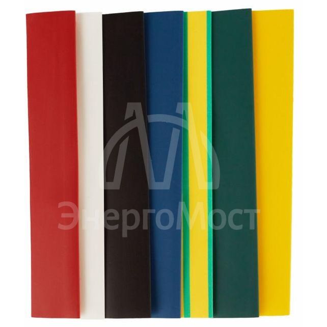 Набор трубок термоусадочных нг-LS 10/5 100мм 7 цветов по 3шт IEK UDR10-010-005-021-S