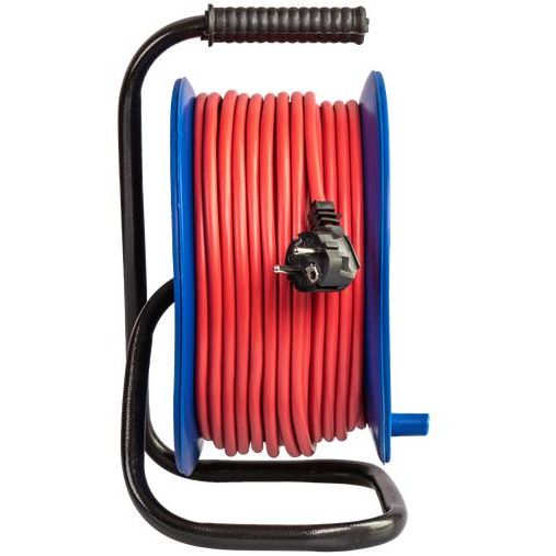 Удлинитель на катушке 4х50м с заземл. 16А ПВС 3х1.5 Космос YKKsm50m-4g-Z(16A)