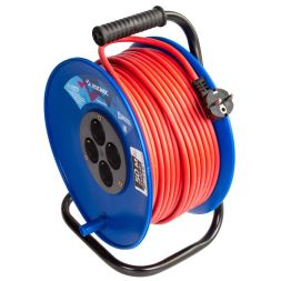 Удлинитель на катушке 4х50м с заземл. 16А ПВС 3х1.5 Космос YKKsm50m-4g-Z(16A)