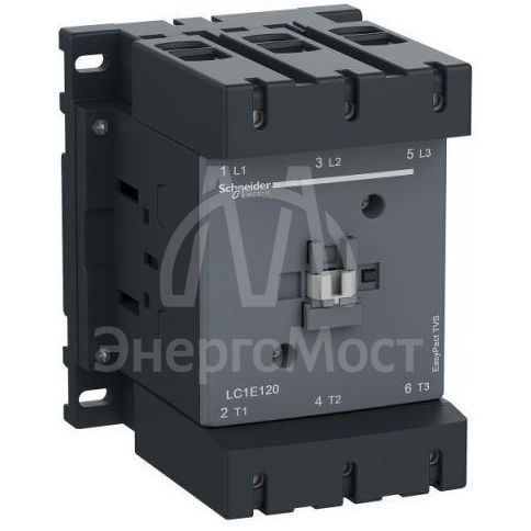 Контактор 3п 120А 1НО+1НЗ 220В AC TeSys E (ПМ12-100150) SchE LC1E120M5