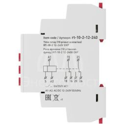 Реле времени RT-10 12-240В 10 устанавл. функц. PROxima EKF rt-10-12-240
