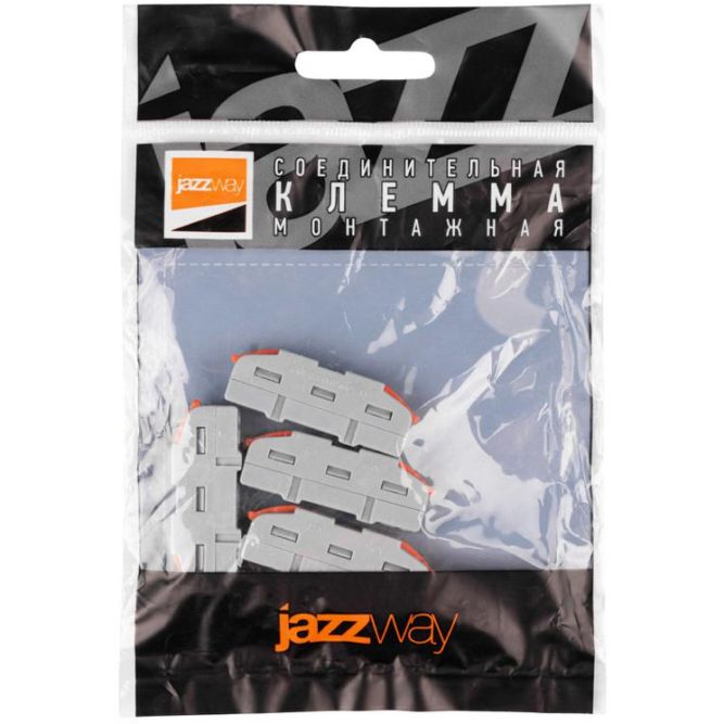 Клемма монтажная СМК PTC-1P 4211 BL/4 450В 32А 0.08-2.5(4.0)кв.мм JazzWay 5073661