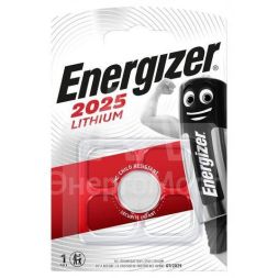 Элемент питания литиевый ENR Lithium CR 2025 FSB1 (блист.1шт) Energizer E301021602