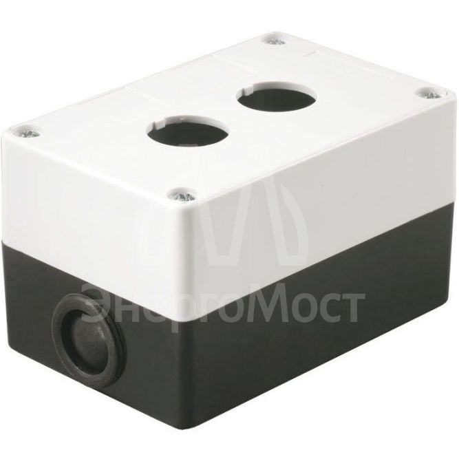 Корпус КП 102 2-м бел. для кнопок IEK BKP10-2-K01