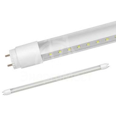 Лампа светодиодная LED-T8R-П-PRO 10Вт 230В G13R 6500К 800Лм 600мм прозр. поворотная IN HOME 4690612030944