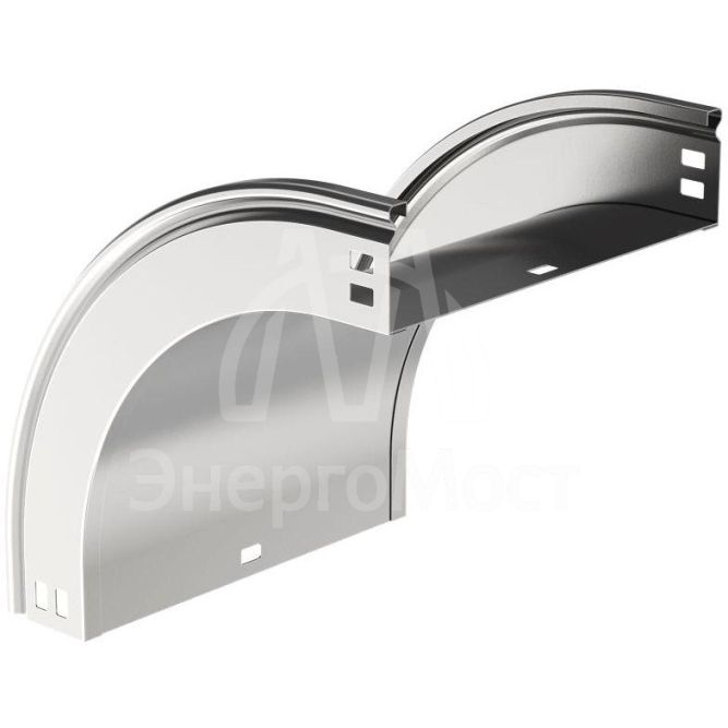 Угол плавный 90град. тип В20 ESCA 100х200мм IEK CPV41-0-90-100-200