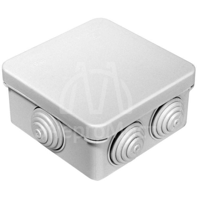 Коробка распределительная ОП безгалогенная (HF) 80х80х40 Промрукав 40-0210