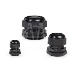 Ввод кабельный пластиковый PG 21 (13-18 мм) черн. (уп.50шт) Fortisflex 88645