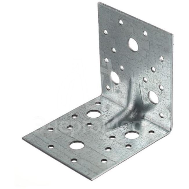 Уголок крепежный усиленный 105х105х90х2.0мм оцинк. Невский Крепеж 917217