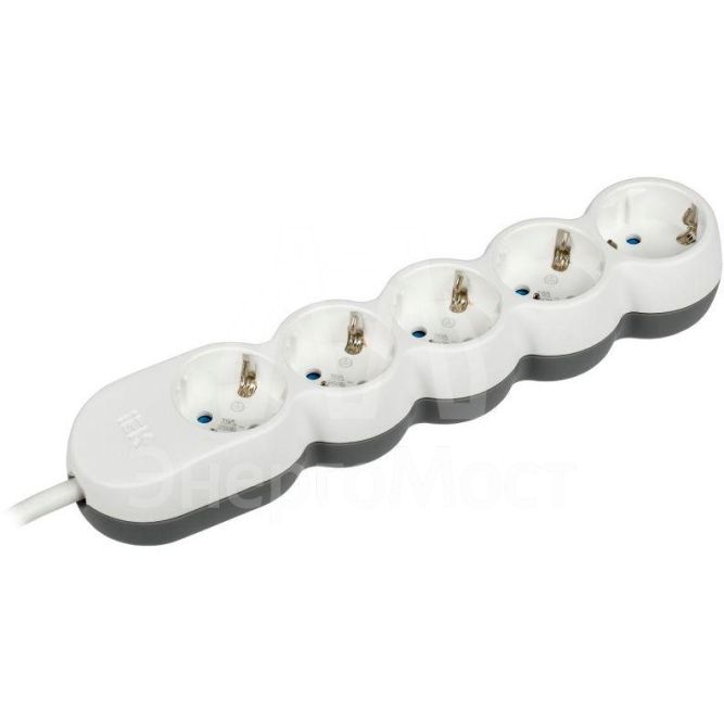 Удлинитель 5х3м с заземл. 16А 250В У05 UNO 2P+PE 3х1.5кв.мм IEK WYP53-16-05-03-Z