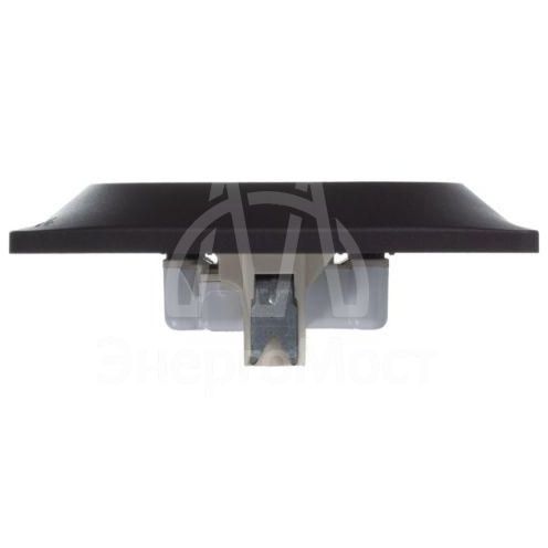 Розетка 2-м СП Glossa 16А IP20 без заземл. шоколад SchE GSL000820