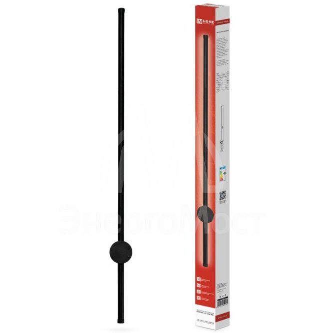Светильник светодиодный ESTETIKA ART-100B-40BL 20Вт 230В 4000К 1400лм 1000х60х98 черн. IN HOME 4690612054452
