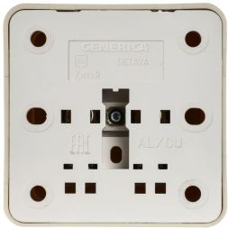 Розетка 1-м ОП Октава 10А IP20 без заземл. крем. IEK ERO10-K33-10-DC