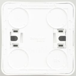 Розетка 1-м ОП Этюд 16А IP20 без заземл. бел. SchE PA16-001B