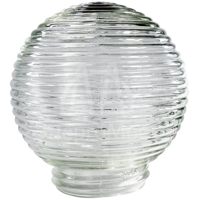 Рассеиватель НББ 62-009-А 85 &amp;quot;Кольца&amp;quot; стекло прозр. (в пленке) Элетех 1071250484