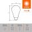 Лампа светодиодная LED G4 Value LVCLA100 12W/927 CRI95 12Вт 2700К 1200лм грушевидная матов. E27 170-250В OSRAM 4058075578975