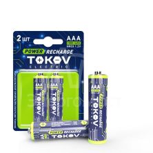 Аккумулятор ААА/HR03 1000мА.ч (блистер 2шт) TOKOV ELECTRIC TKE-NMA-HR03/B2