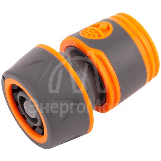 Соединитель двухкомпонентный с автостопом 3/4дюйм FIT 77744