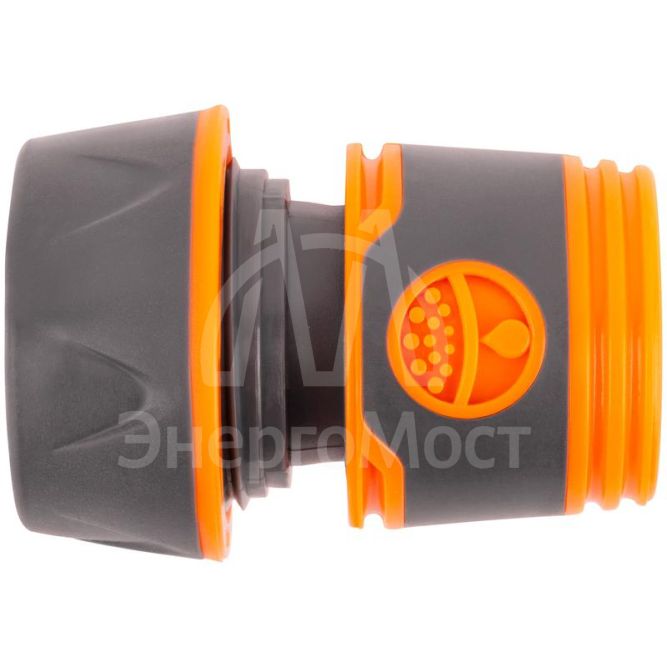 Соединитель двухкомпонентный с автостопом 3/4дюйм FIT 77744