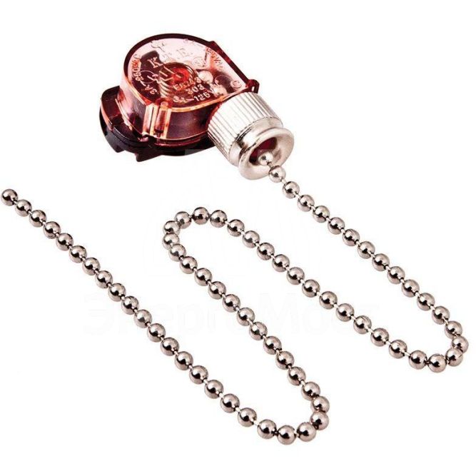 Выключатель для настенного светильника Silver блист. Rexant 06-0240-A