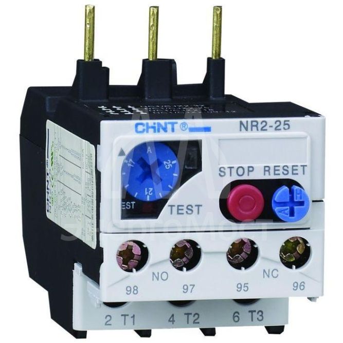 Реле тепловое NR2-25 0.1-0.16А (R) CHINT 268132