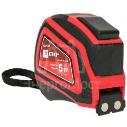 Рулетка измерительная РС-10 (5мх25мм) Autostop магнит Expert EKF rs-10-5-25-quad