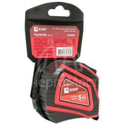 Рулетка измерительная РС-10 (5мх25мм) Autostop магнит Expert EKF rs-10-5-25-quad