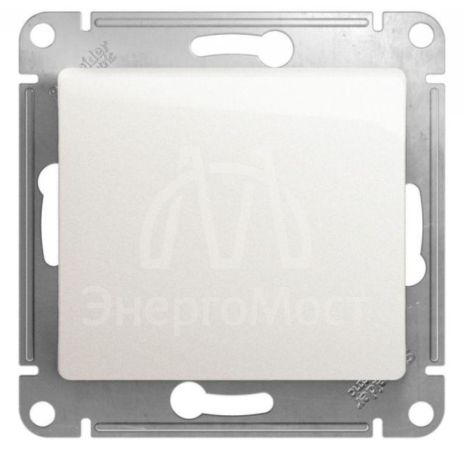 Механизм выключателя 1-кл. СП Glossa 10А IP20 (сх. 1) 10AX перламутр SchE GSL000611