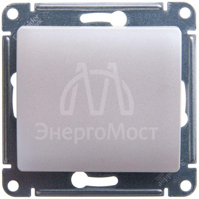 Механизм выключателя 1-кл. СП Glossa 10А IP20 (сх. 1) 10AX перламутр SchE GSL000611