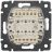 Механизм переключателя на 2 направления 2-кл. СП Valena 10А IP31 250В сл. кость Leg 774308