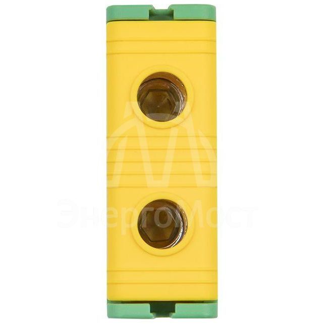 Клемма силовая вводная КСВ 16-50кв.мм желт./зел. EKF plc-kvs-16-50-y-green