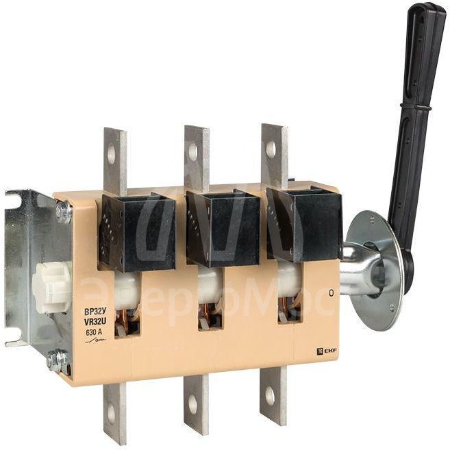 Выключатель-разъединитель ВР32У-39B31250 630А 1 напр. с дугогасит. съемная лев./прав. рукоятка MAXima EKF uvr32-39b31250