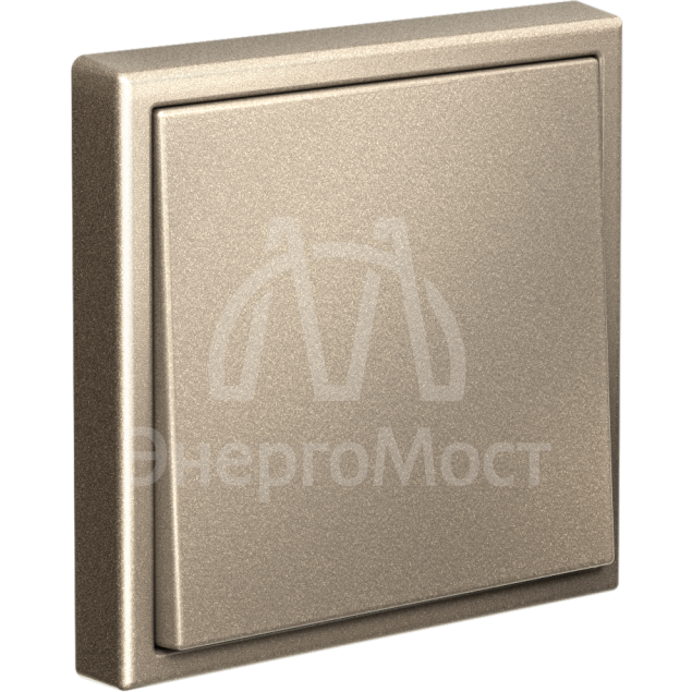 Выключатель 1-кл. ArtGallery 10AX быстрозажим. клем. механизм шампань SE GAL000511S